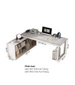 Bàn làm việc LBV39.1 120x60 - Trắng