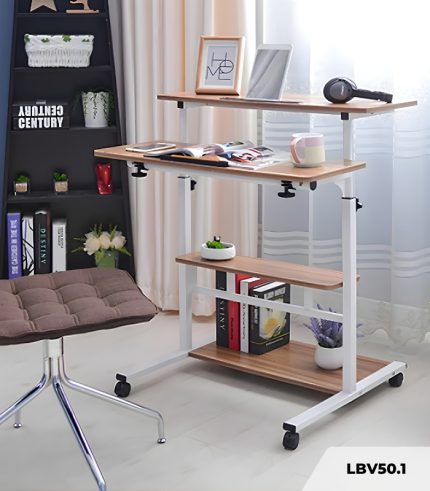 Bàn làm việc LBV50.1 60x52 - Vân gỗ nhạt