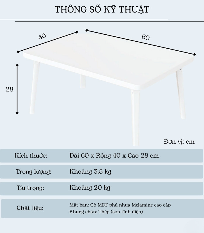 Bàn làm việc LBV53.1