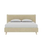 Giường Chievo Nhung 140 Danel Beige