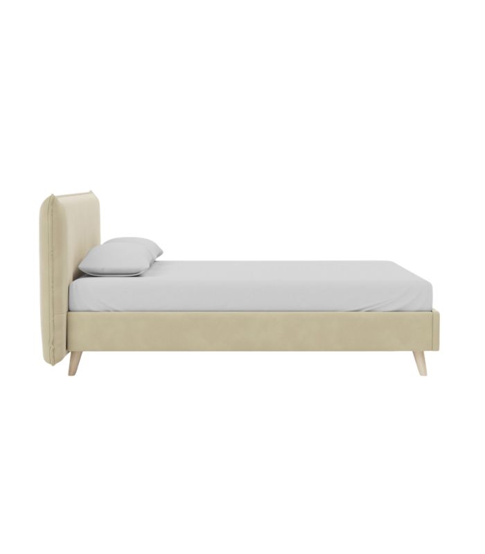 Giường Chievo Nhung 140 Danel Beige