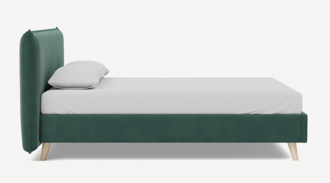 Giường Chievo Nhung 140 Danel Emerald
