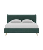 Giường Chievo Nhung 140 Danel Emerald