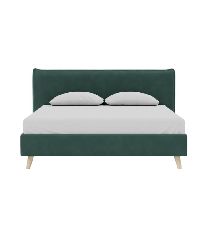 Giường Chievo Nhung 140 Danel Emerald