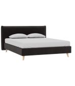 Giường Chievo Nhung 140 Lanza Black