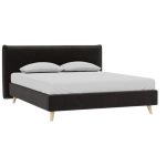 Giường Chievo Nhung 140 Lanza Black