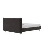 Giường Chievo Nhung 140 Lanza Black