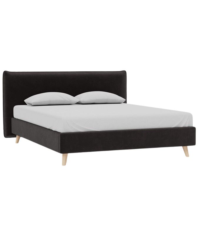 Giường Chievo Nhung 140 Lanza Black