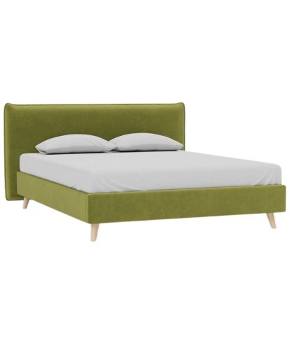 Giường Chievo Nhung 140 Lanza Olive