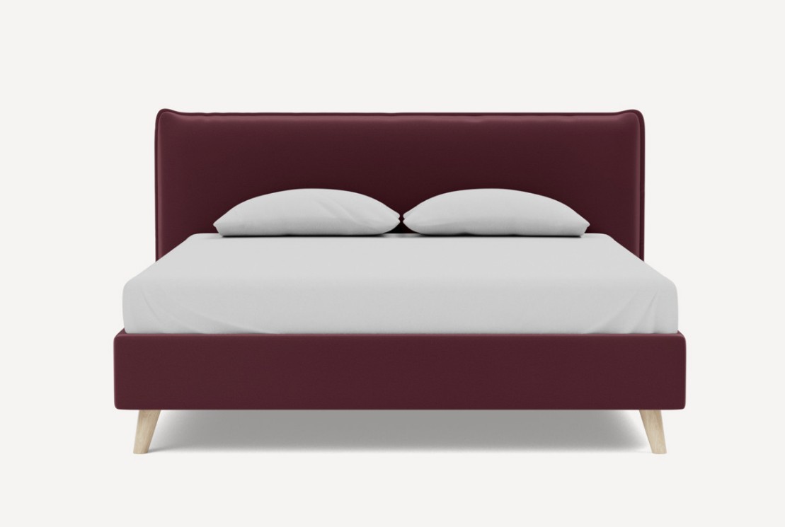 Giường Chievo Nhung 140 Ultra Berry