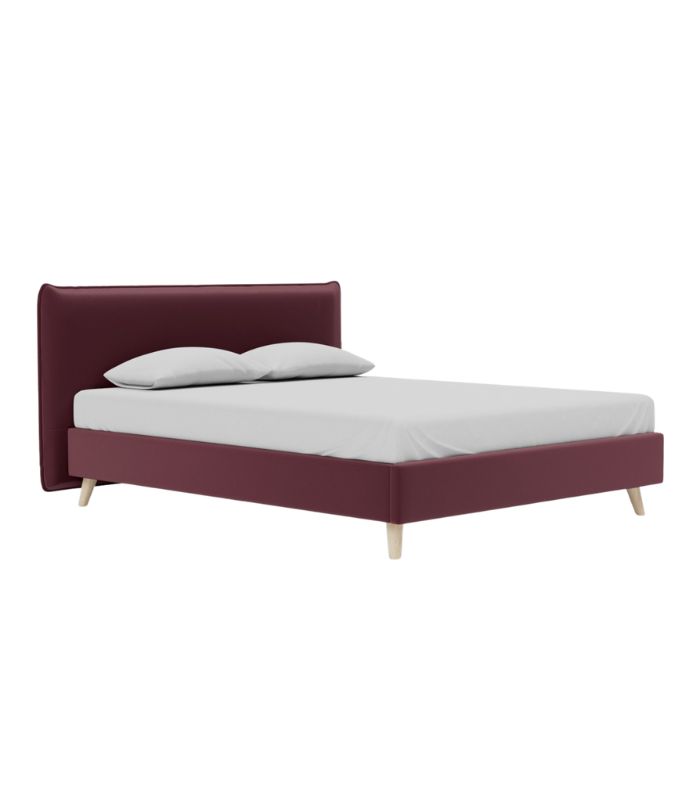 Giường Chievo Nhung 140 Ultra Berry