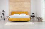 Giường Chievo Nhung 140 Velvet Yellow