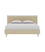 Giường Chievo Nhung 160 Danel Beige