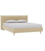 Giường Chievo Nhung 160 Danel Beige