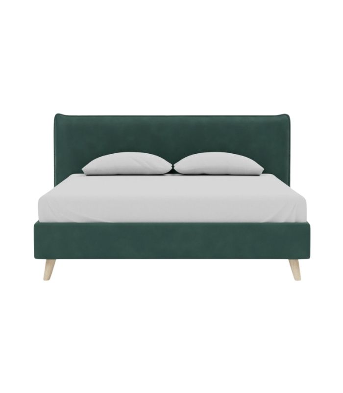 Giường Chievo Nhung 160 Danel Emerald