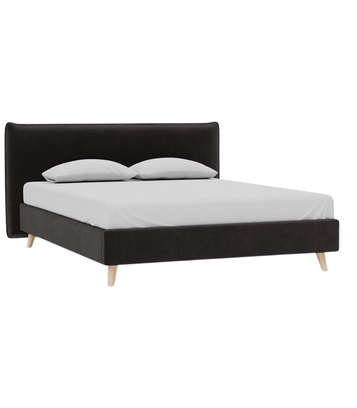 Giường Chievo Nhung 160 Lanza Black