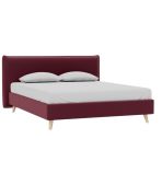 Giường Chievo Nhung 160 Ultra Berry