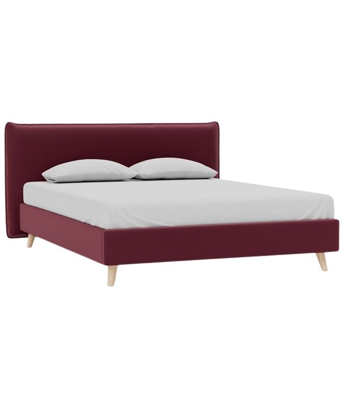 Giường Chievo Nhung 160 Ultra Berry