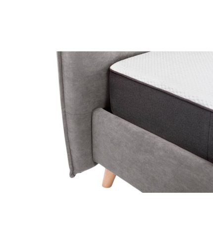 Giường Chievo Nhung 160 Velvet Grey