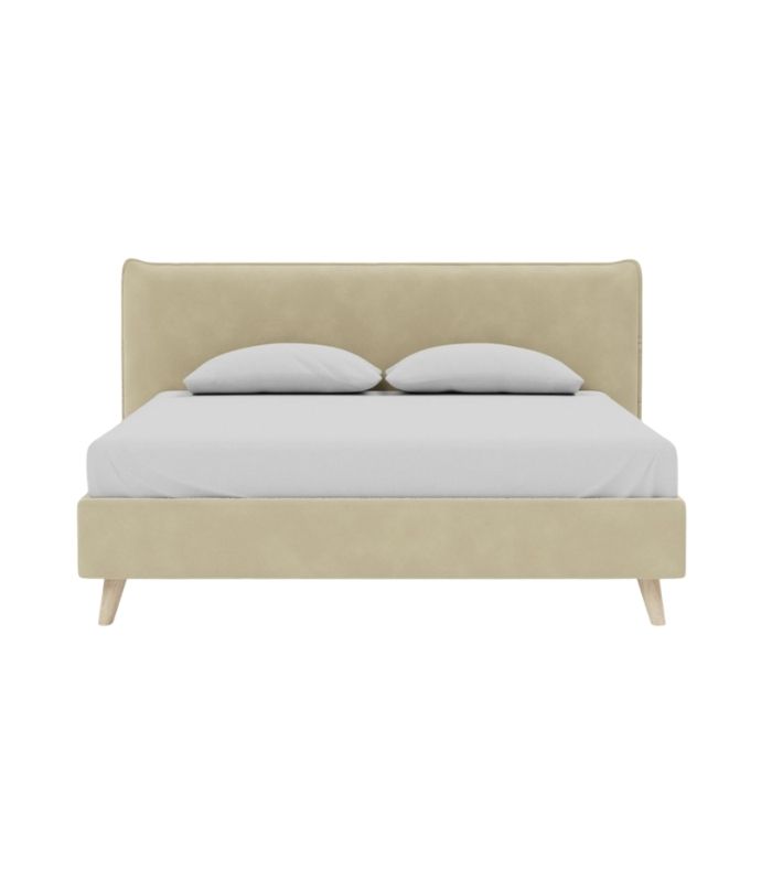 Giường Chievo Nhung 180 Danel Beige