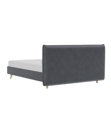 Giường Chievo Nhung 180 Danel Grafit