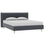 Giường Chievo Nhung 180 Danel Grafit