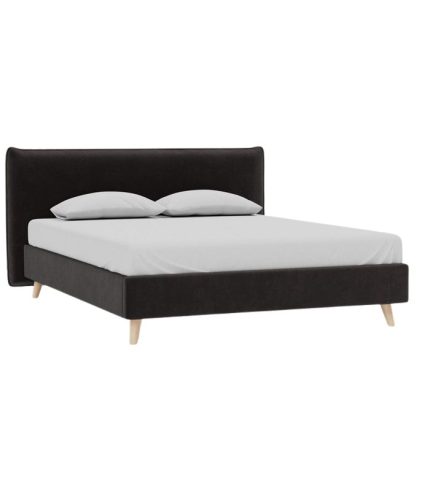 Giường Chievo Nhung 180 Lanza Black