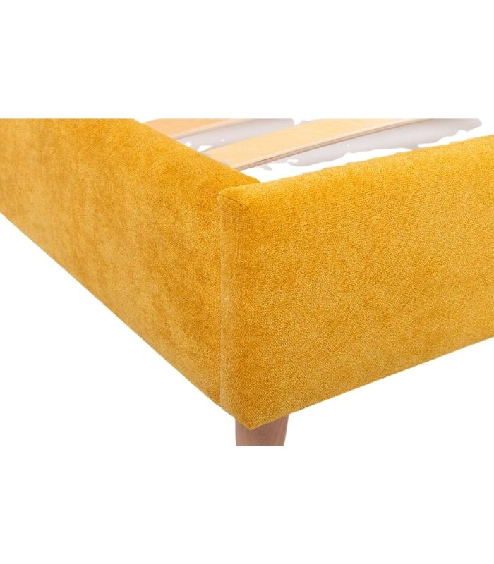 Giường Chievo Nhung 180 Velvet Yellow