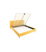 Giường Chievo Nhung 180 Velvet Yellow