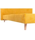 Giường Chievo Nhung 180 Velvet Yellow