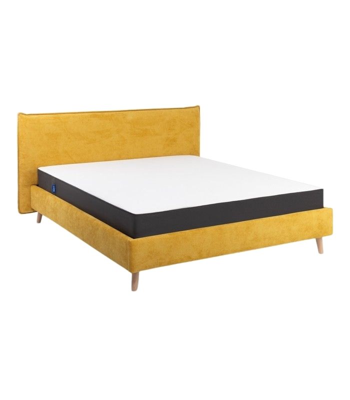 Giường Chievo Nhung 180 Velvet Yellow