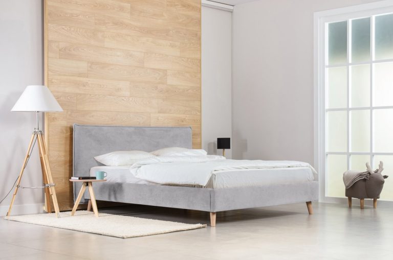 Giường Chievo Vải 140 Happy Grey