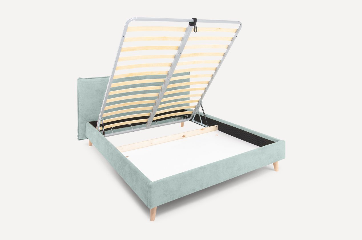Giường Chievo Vải 140 Happy Mint