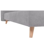 Giường Chievo Vải 160 Happy Grey