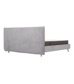 Giường Chievo Vải 180 Happy Grey