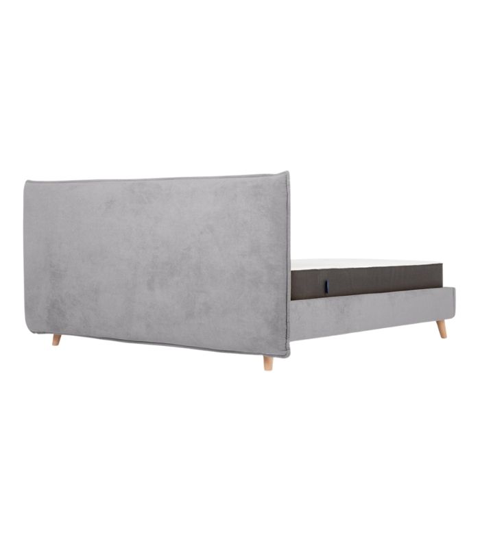 Giường Chievo Vải 180 Happy Grey