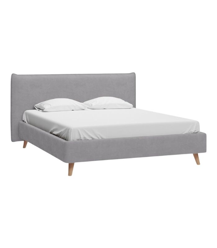 Giường Chievo Vải 180 Happy Grey