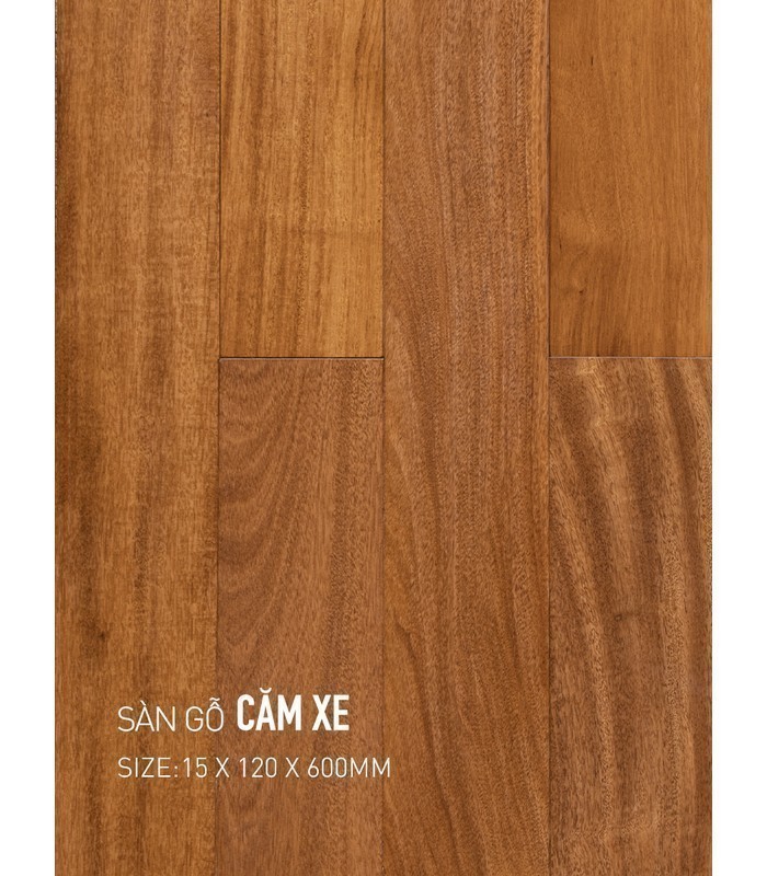 Sàn Gỗ Căm Xe 15mm SGCX 120x600