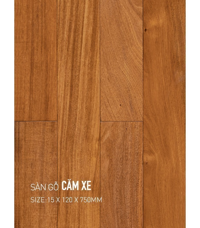 Sàn Gỗ Căm Xe 15mm SGCX 120x750