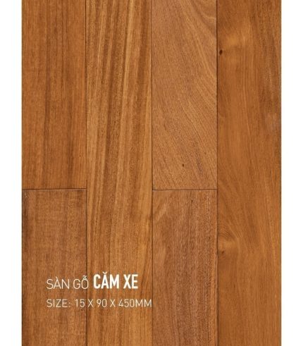 Sàn Gỗ Căm Xe 15mm SGCX 90x450