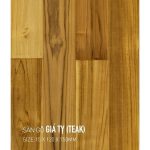 Sàn Gỗ Giá Tỵ - Teak 15mm TEAK 120x750