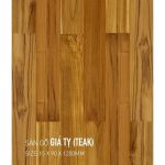 Sàn Gỗ Giá Tỵ - Teak 15mm TEAK 90x1200