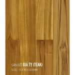 Sàn Gỗ Giá Tỵ - Teak 15mm TEAK 90x450