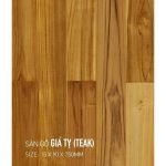 Sàn Gỗ Giá Tỵ - Teak 15mm TEAK 90x750