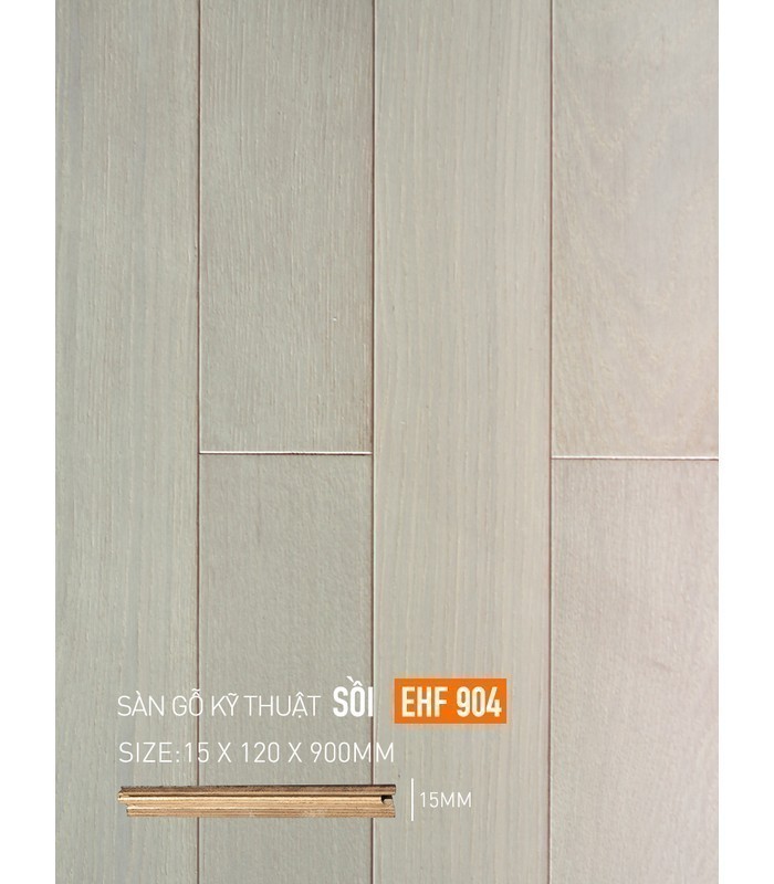 Sàn Gỗ Horme Engineered Sồi 15mm EHF904