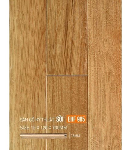 Sàn Gỗ Horme Engineered Sồi 15mm EHF905-120
