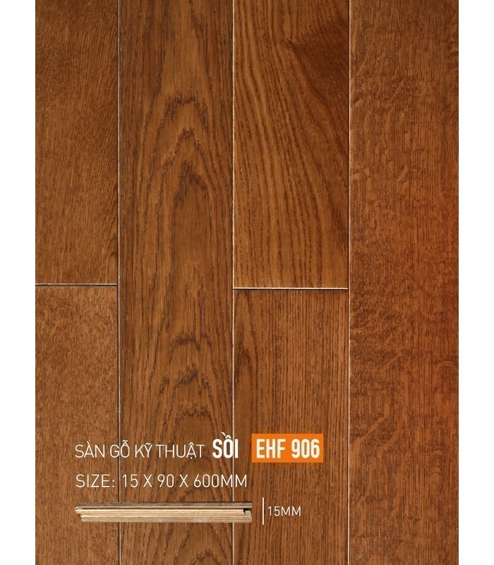 Sàn Gỗ Horme Engineered Sồi 15mm EHF906-90