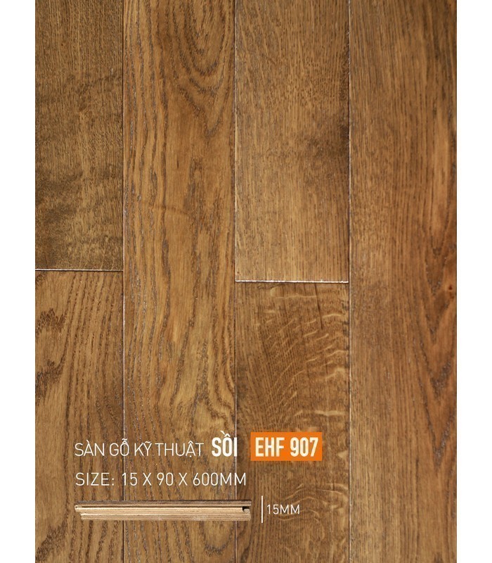 Sàn Gỗ Horme Engineered Sồi 15mm EHF907-90