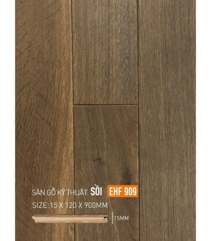 Sàn Gỗ Horme Engineered Sồi 15mm EHF909-120