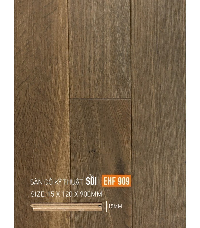 Sàn Gỗ Horme Engineered Sồi 15mm EHF909-120